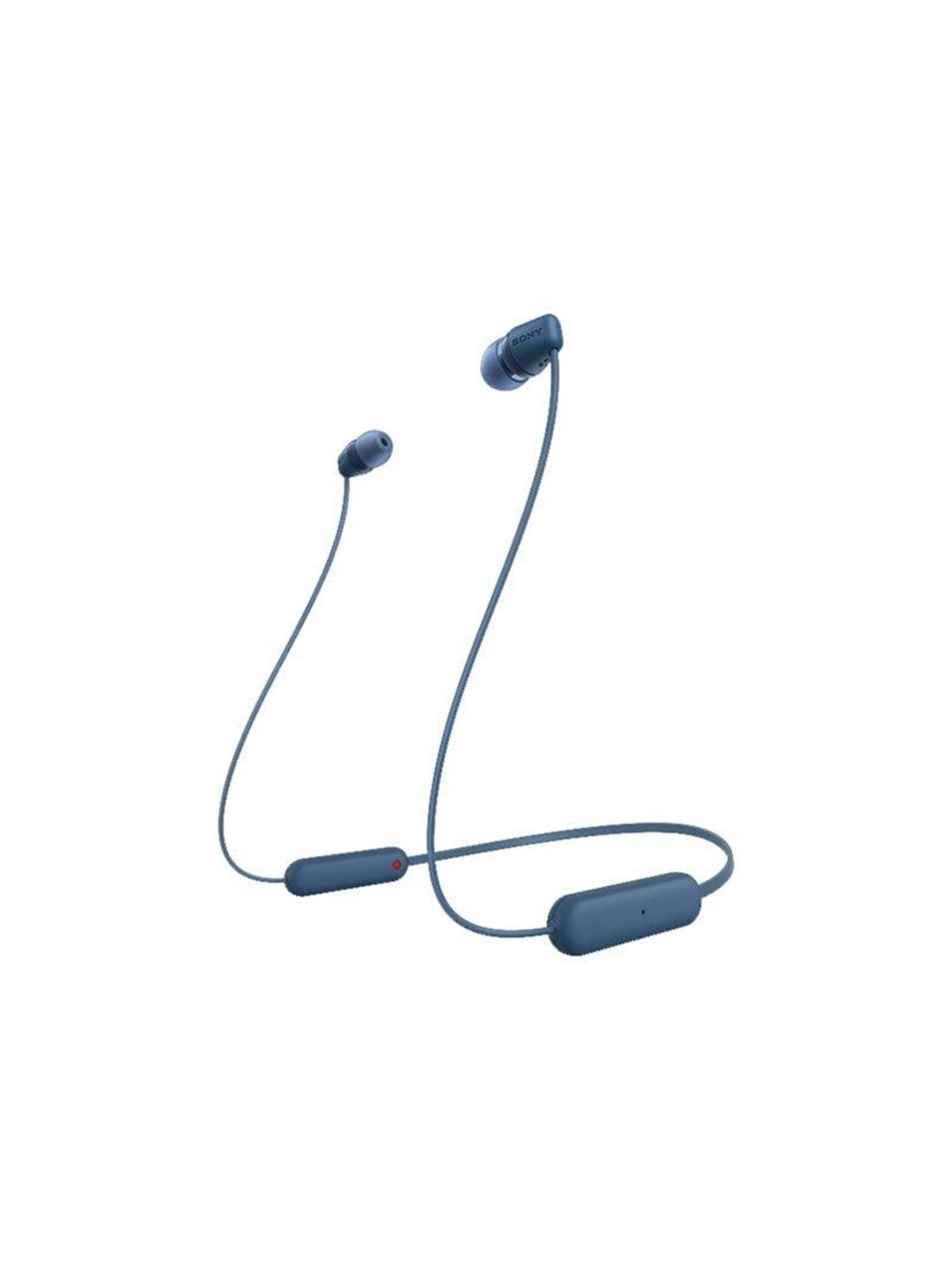 Kopfhörer - Sony Wi-c100 - Wireless In-ear Headphones - Blue - Kopfhoerer/headsets - Wic100l.Ce7