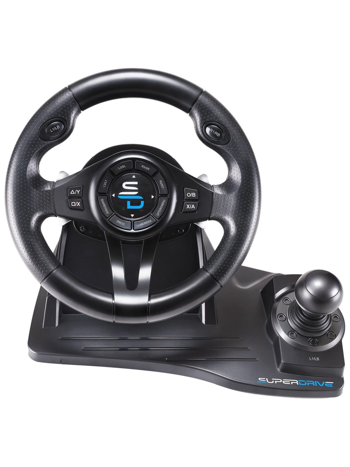 Subsonic Superdrive GS 550 Steering Wheel - Wired Steering Wheel & Pedal Set - Sony Playstation 4 - Gaming Zubehoer - Sa5596-ng