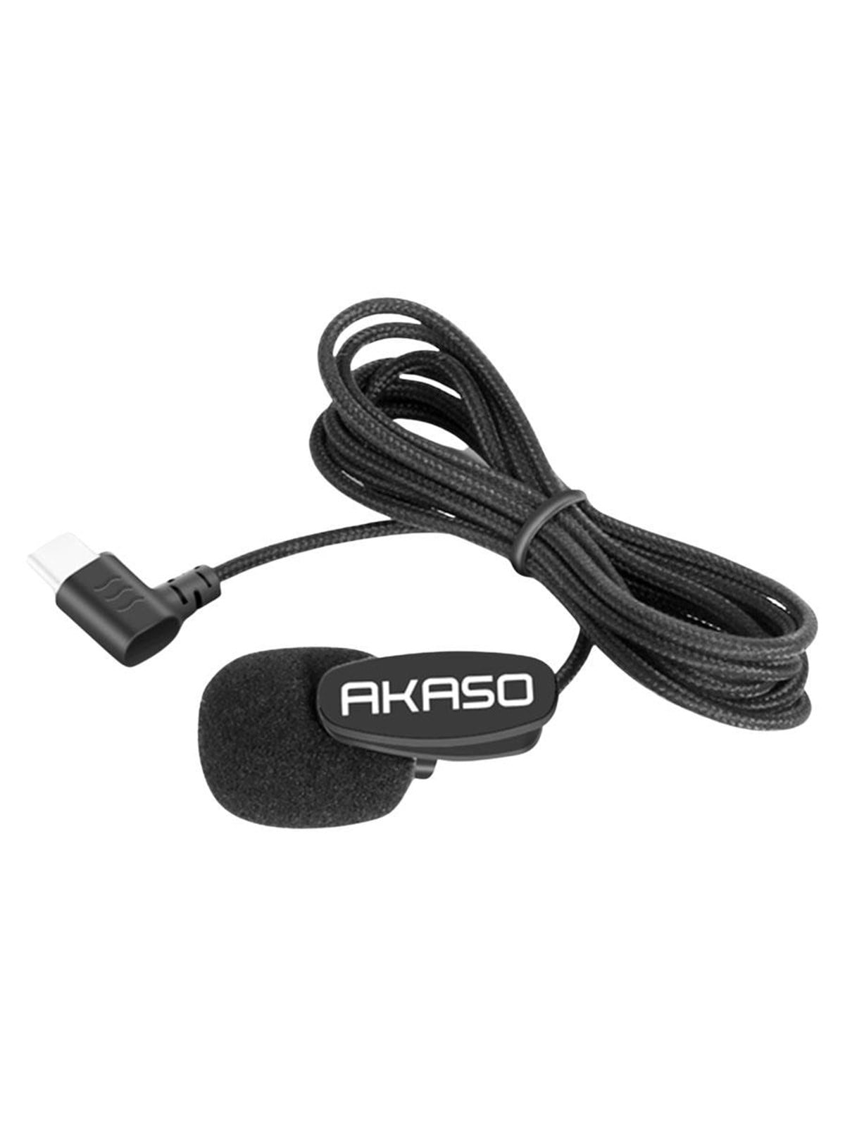Akaso Usb-c Microphone For Brave 7 And Brave 8 - Actionkamera Zubehoer - Syz0086-bk