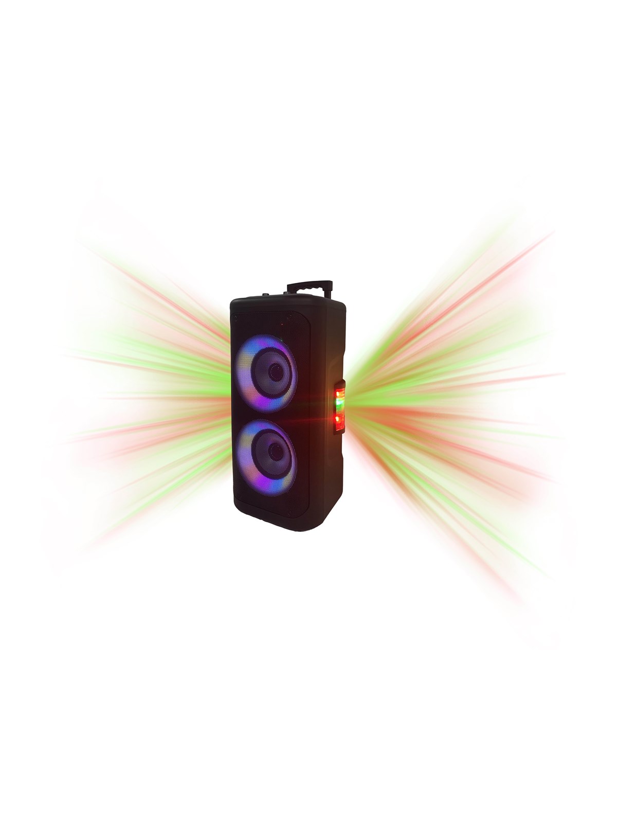 Denver Tsp-353 - Trolley Karaoke Speaker - 400w - Bluetooth - Tragbare Party Lautsprecher
