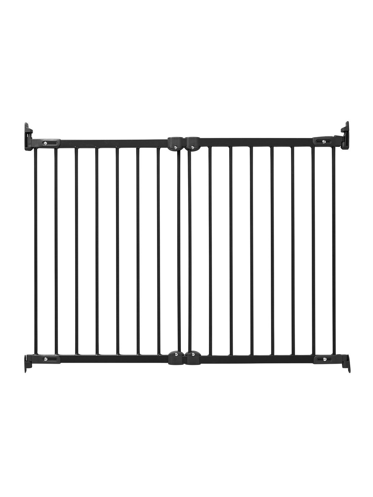 Babydan Flexifit Safety Gate Metal Black 67-105.5 cm - Babypflege - 55116-2600-10