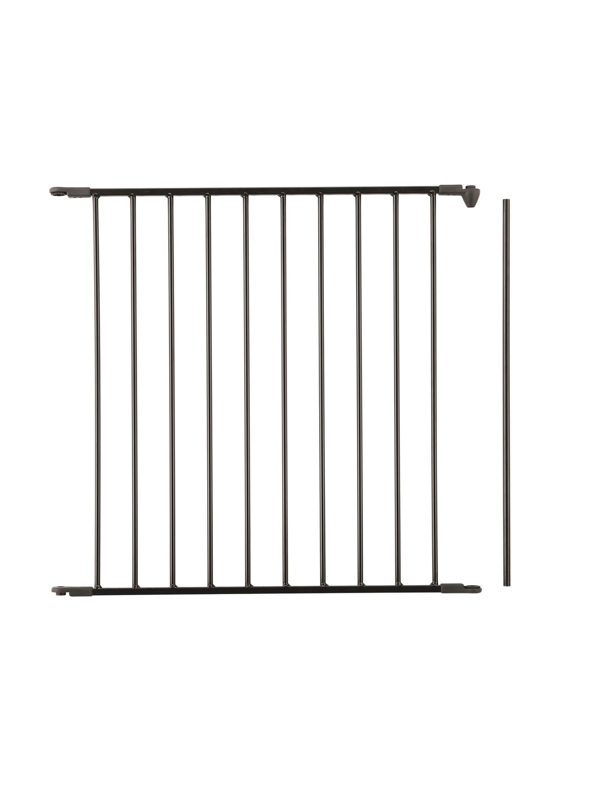 Babydan Extension Flex & Olaf Safety Gate 72 Cm/28.3" Black - Babypflege - 67256-2600-12