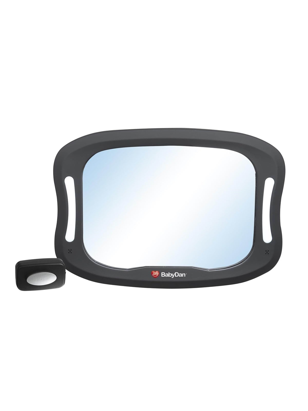 Babydan Car Seat Mirror With Led Light - Babypflege - 9015