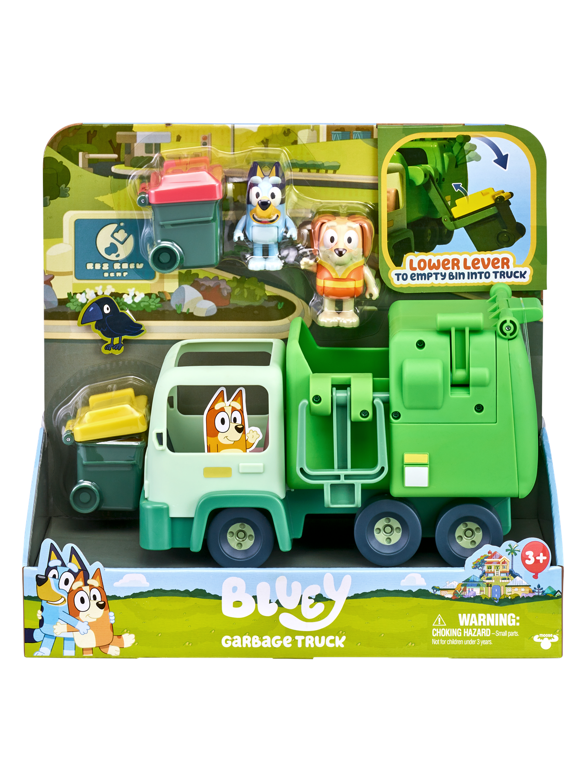 Bluey Garbage Truck Playset - Spielzeugauto - 90123