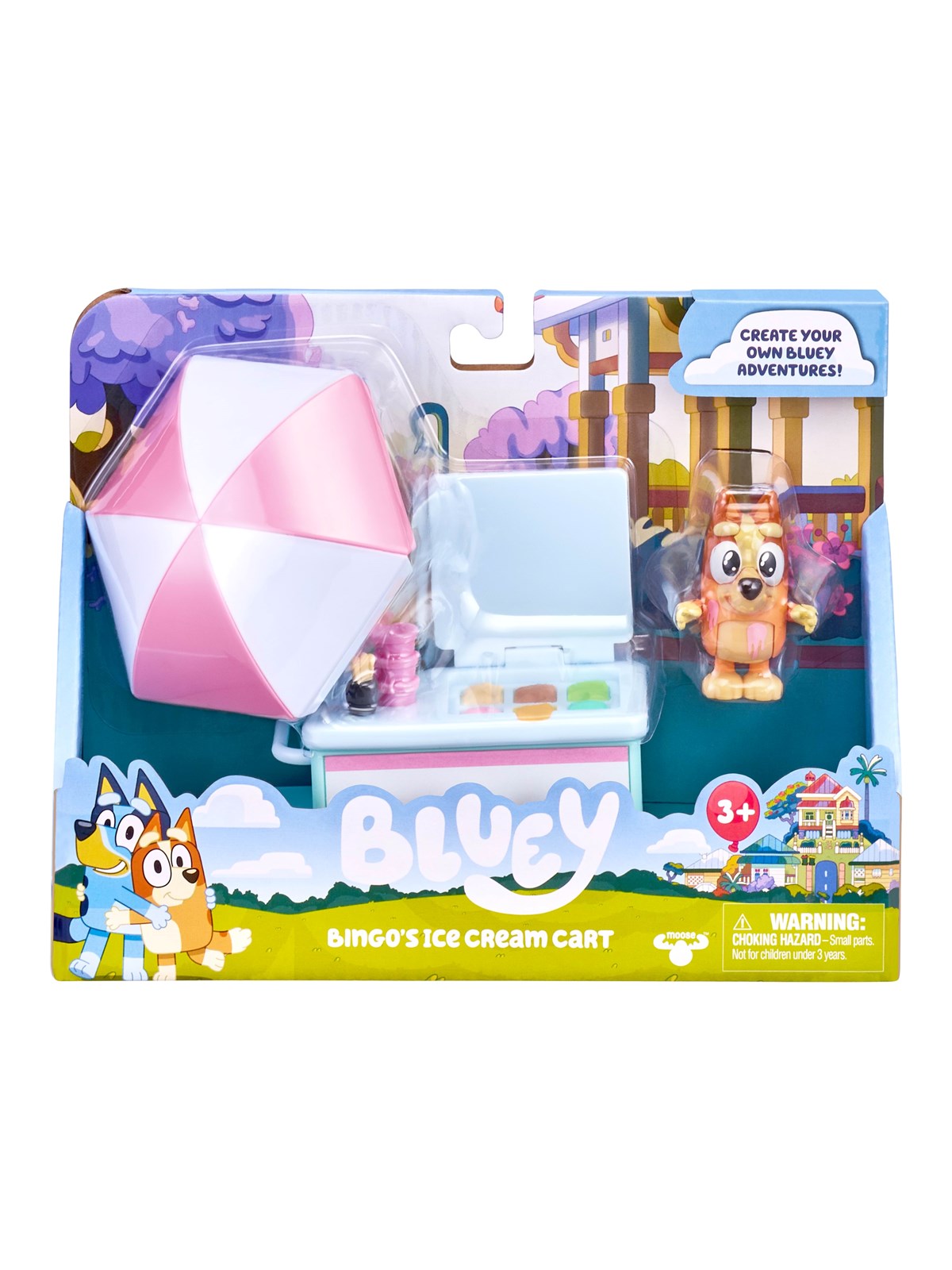 Bluey Ice Cream Playset w. Bingo - Spielsets - 90122