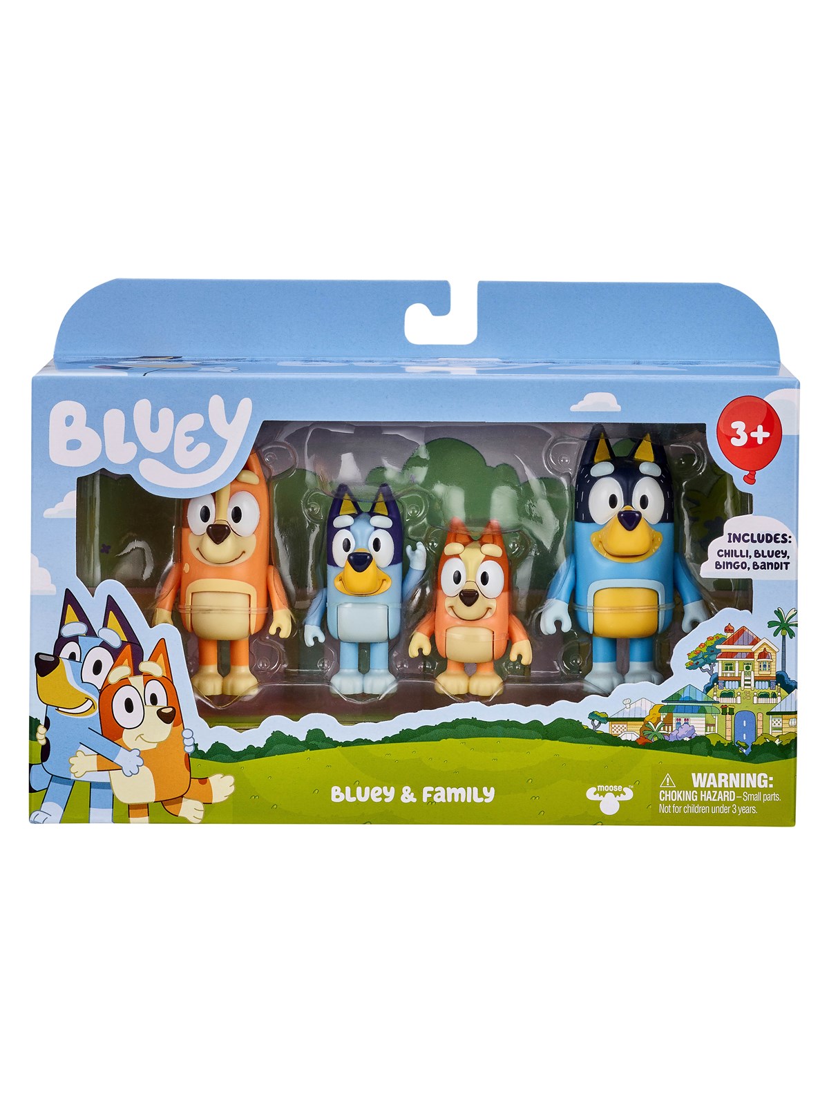 Bluey 4 Pcs Figure Pack - Figuren - 90077