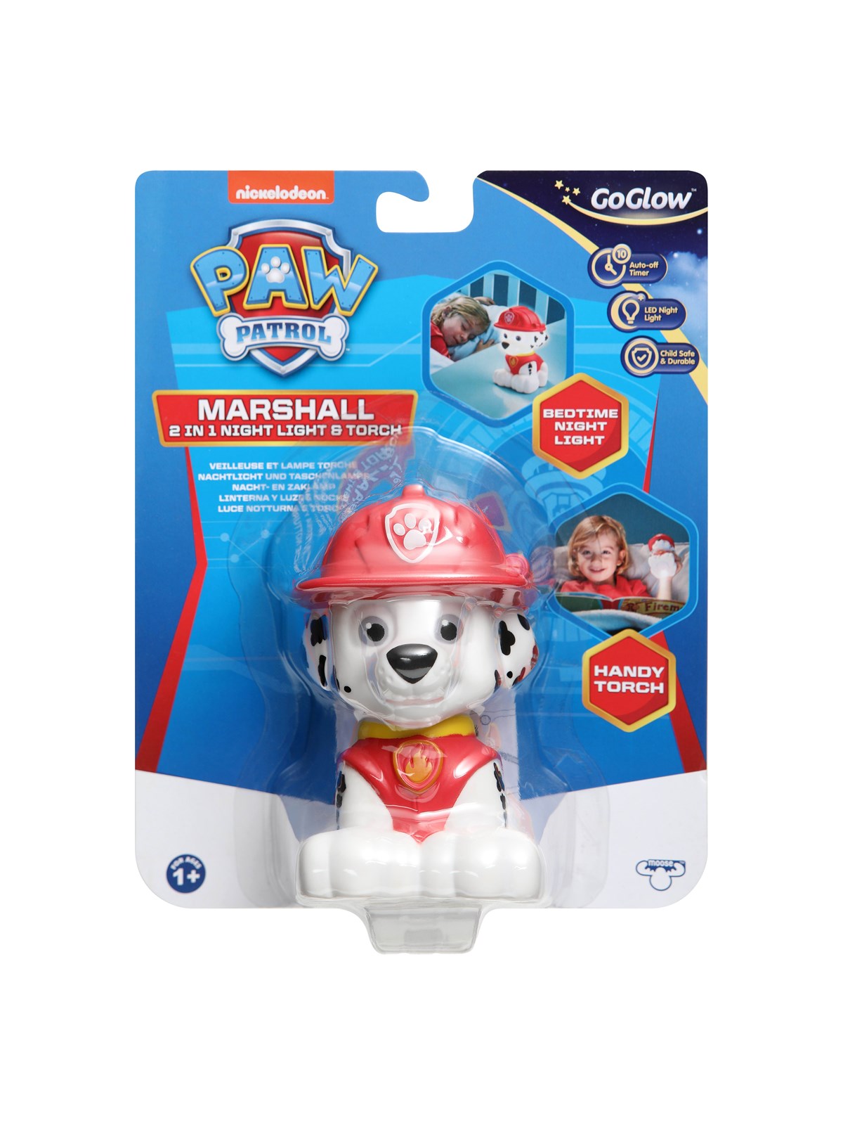 Paw Patrol Marshall Bedside Night Light Andtorch Buddy - Kinder Lampen - 10016