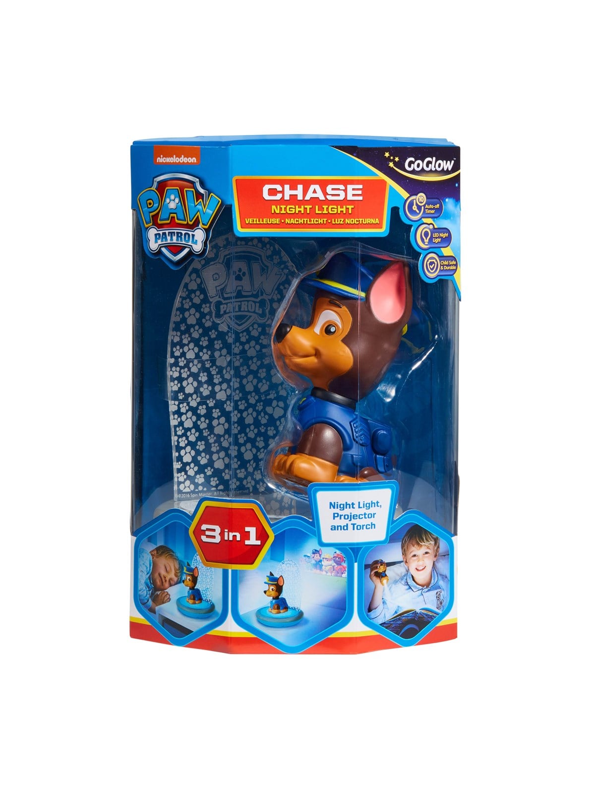 Worlds Apart Chasemagic Bedsidenight Light Torch And Projector - Kinder Lampen - 10043