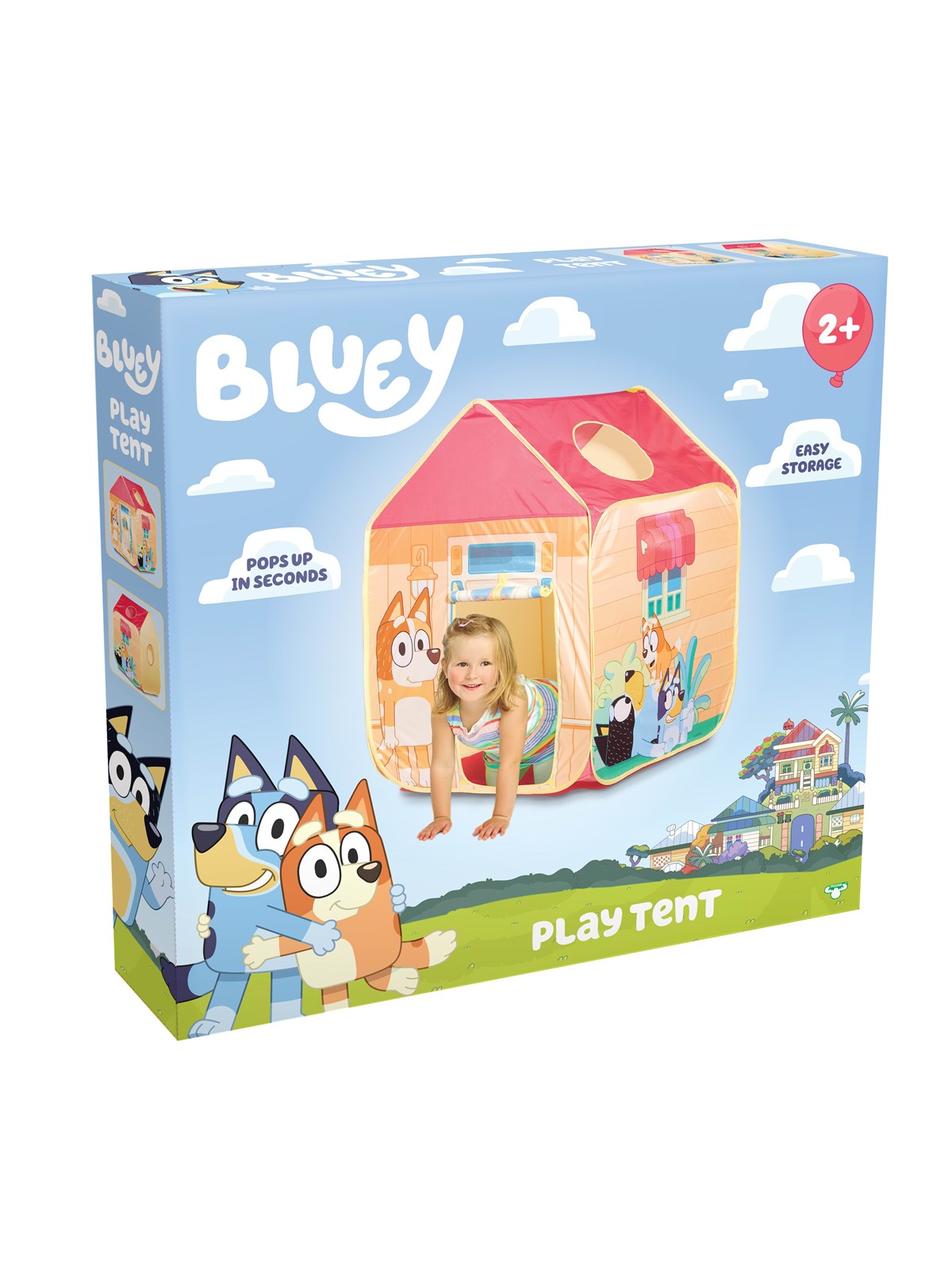 Bluey Pop Up Play House Play Tent - Spiele im Freien - 10027