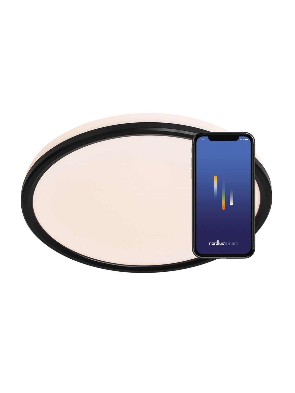 Nordlux Liva Smart Color Deckenleuchte Schwarz - Smart Home - 2110826103