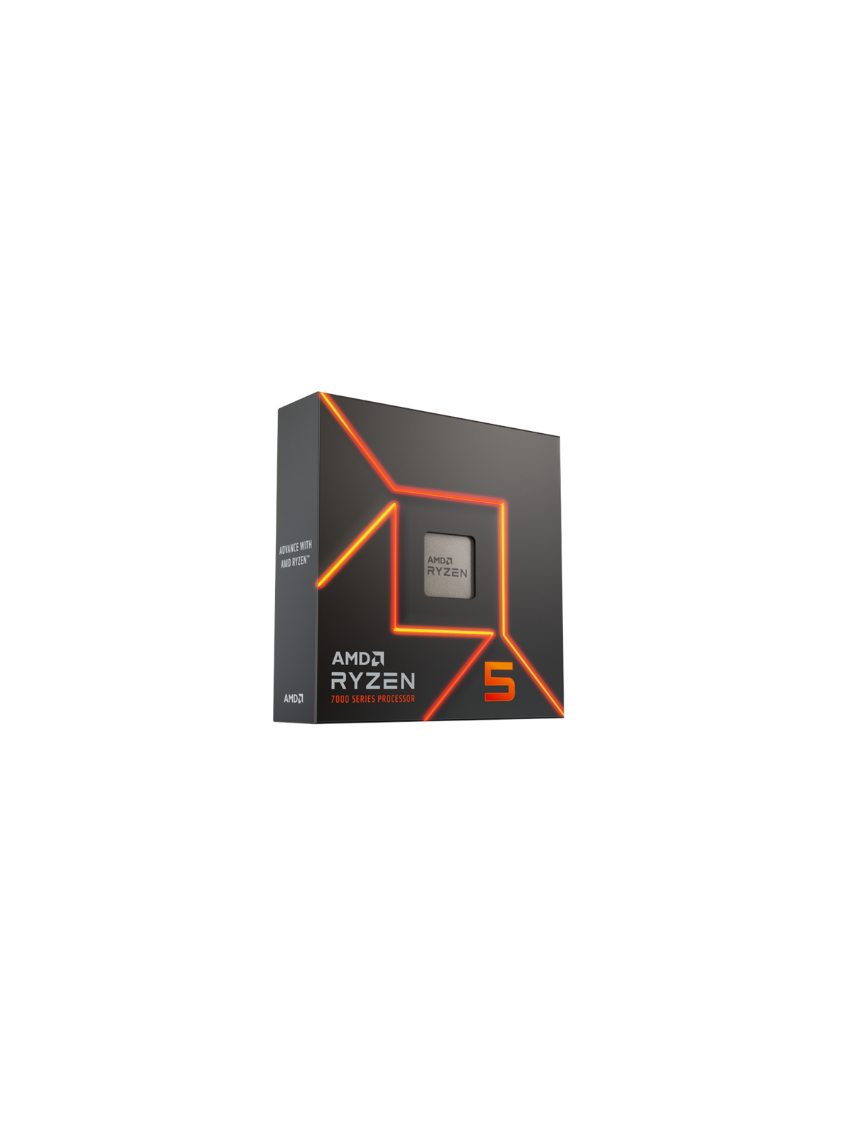 Amd Ryzen 5 7600x Cpu - 6 Kerne - 4.7 Ghz - Amd Am5 - Amd Boxed (Ohne Kühler) - 100-100000593wof