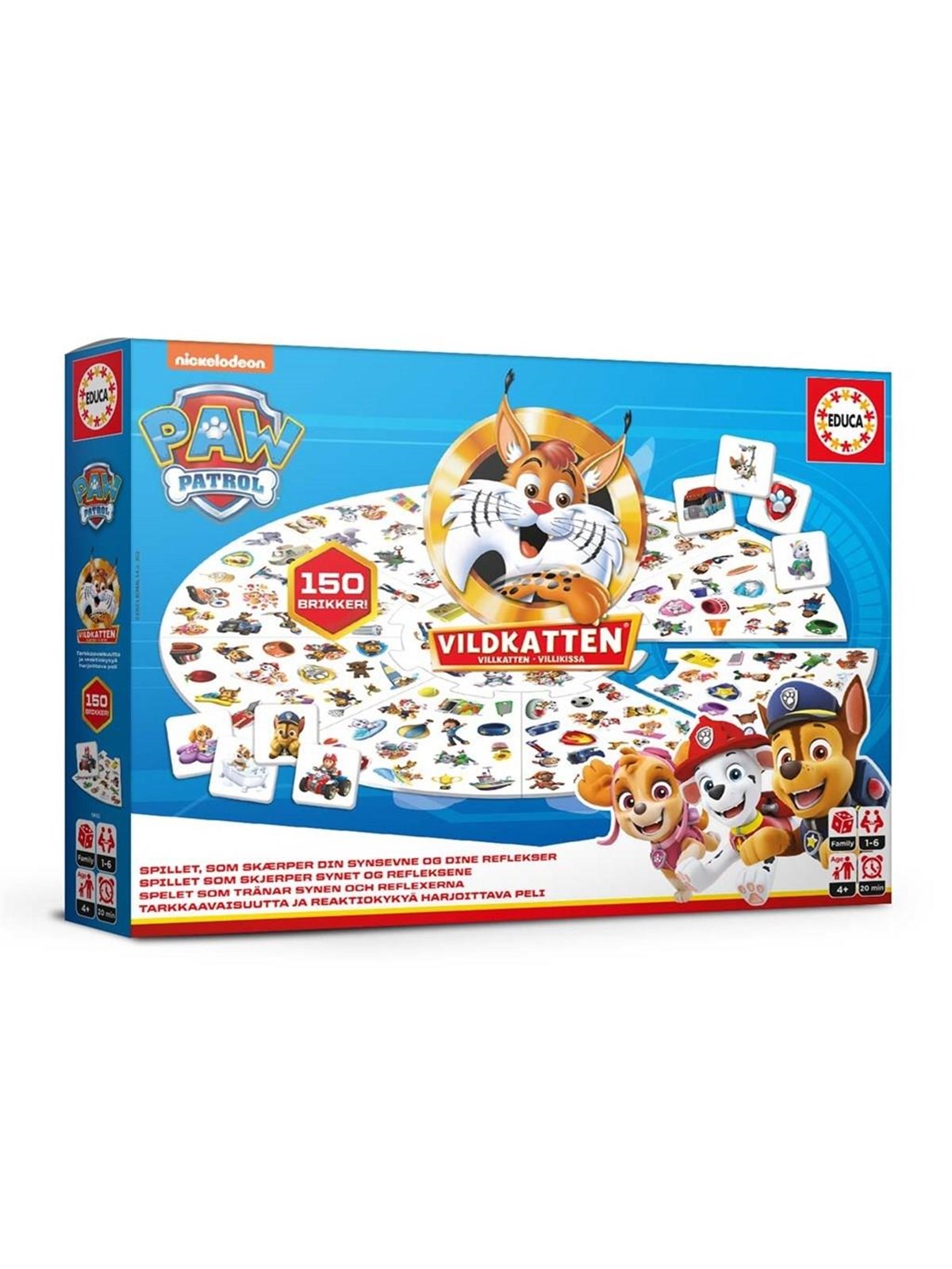 Vildkatten Paw Patrol - Brettspiele - 80-19452