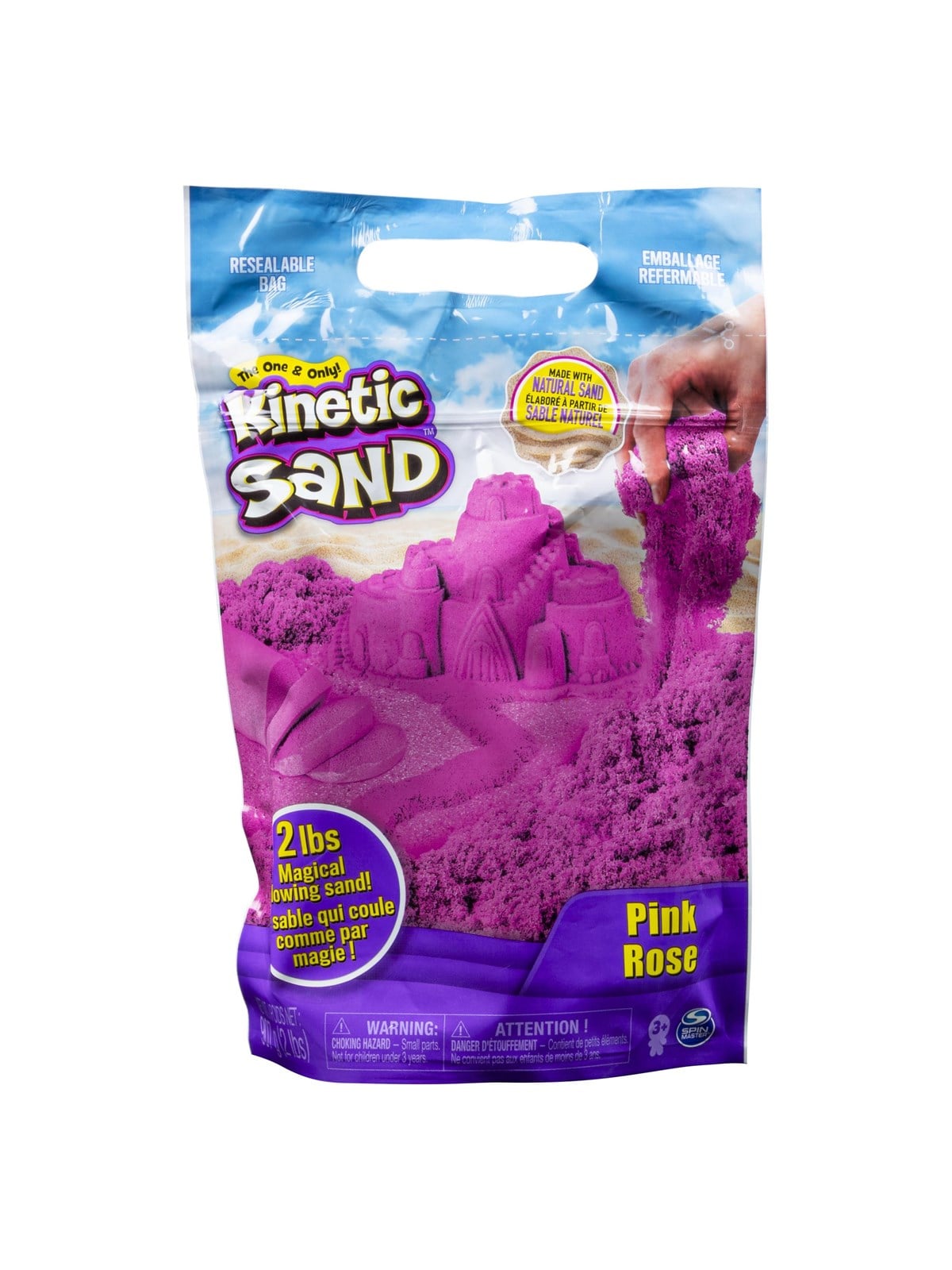 Kinetic Sand Colour Bag Pink - Kreativ Spiele - 6047185