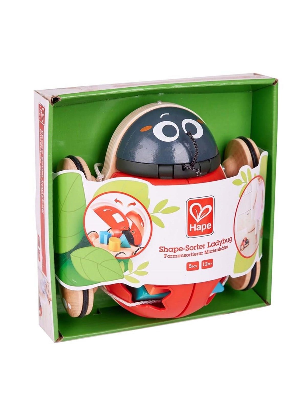 Hape Shape Sorter Ladybug - Baby Spielzeug - 87-0364