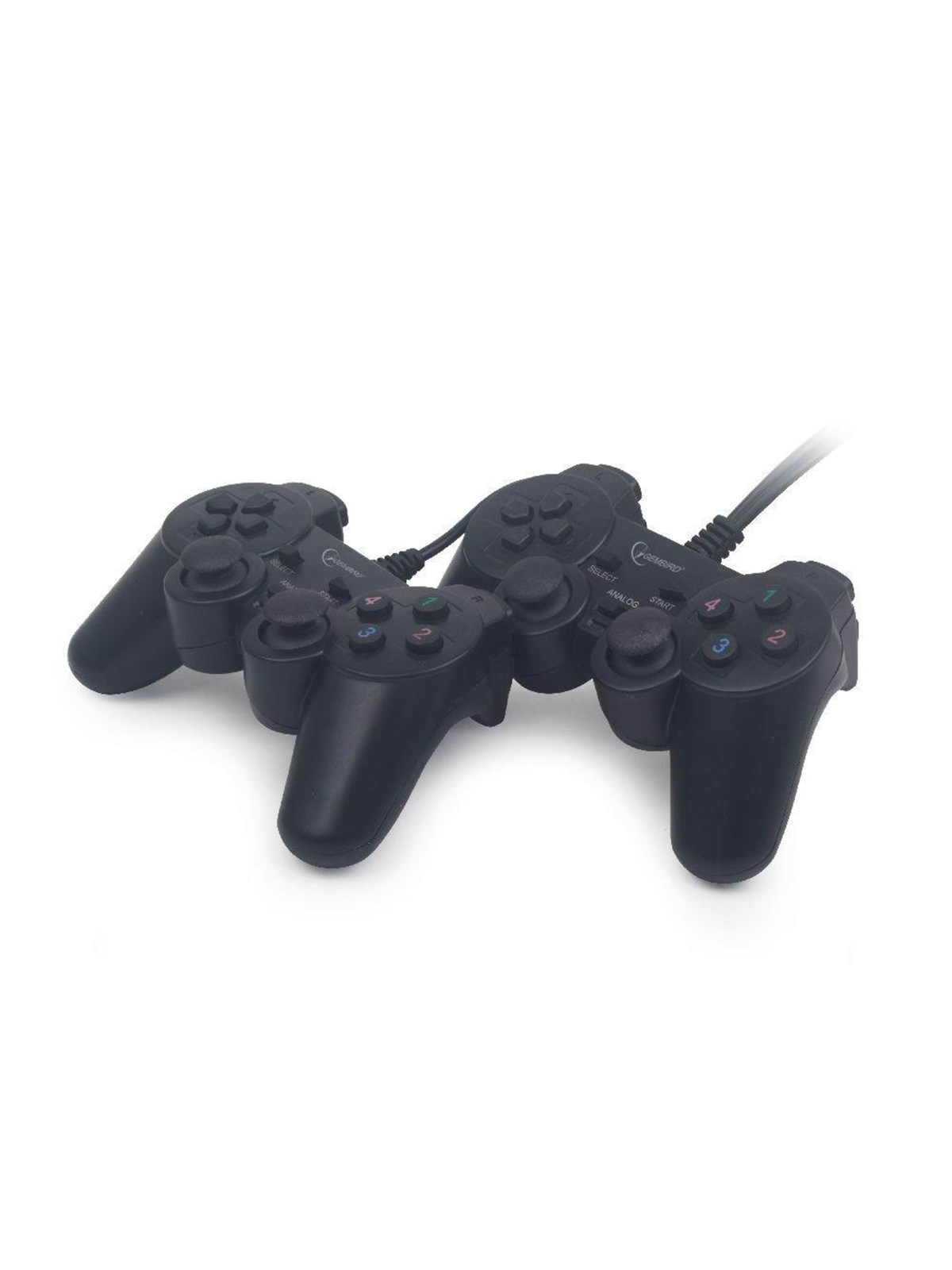 Gembird Usb Dual Vibration Gamepad (Dual Pack) - Wired Controller - PC - Gaming Zubehoer - Jpd-udv2-01