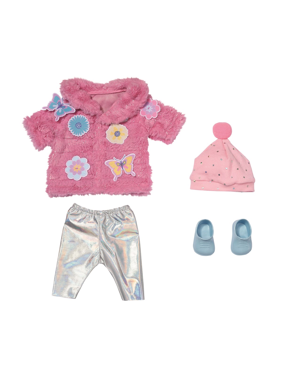 Baby Born Deluxe Flauschmantel 43cm - Puppen Zubehoer - 833834