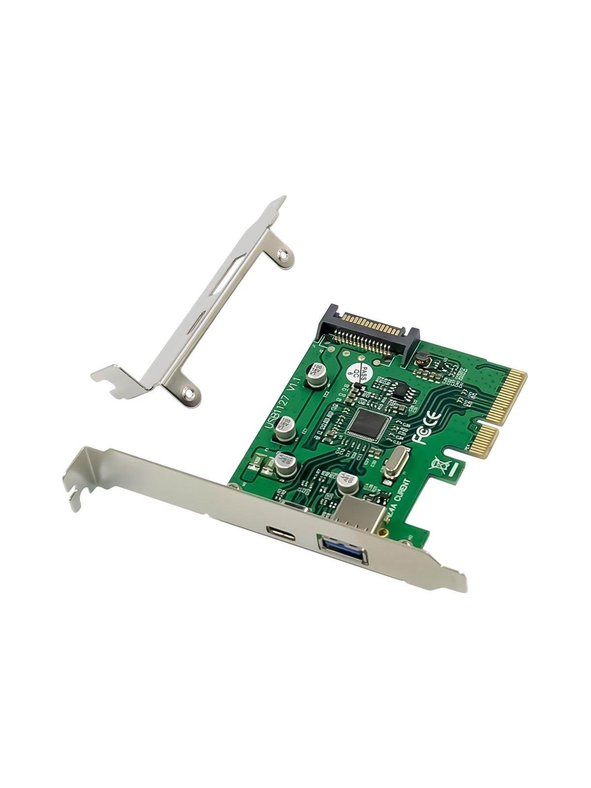 Conceptronic Emrick09g - Usb Adapter - Pcie 3.0 x4 - Usb-c 3.2 Gen 2 x 1 + Usb 3.2 Gen 2 x 1 - Controller