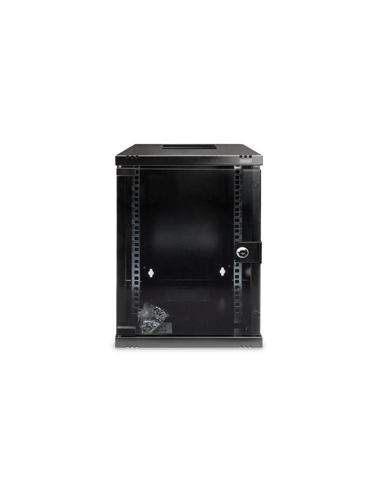 Digitus 9U - Wall-mounted Housing 254 mm (10") - 312x300 mm (Wxd) - Rack Gehaeuse - Dn-10-09u-b