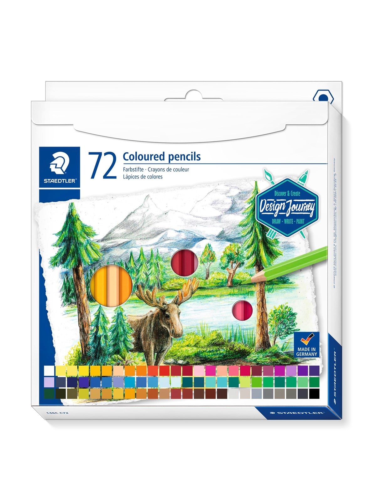 Staedtler Coloured Pencil 72pcs 100% Pefc - Utensilien Zum Schreiben Und Zeichnen - 146c C72