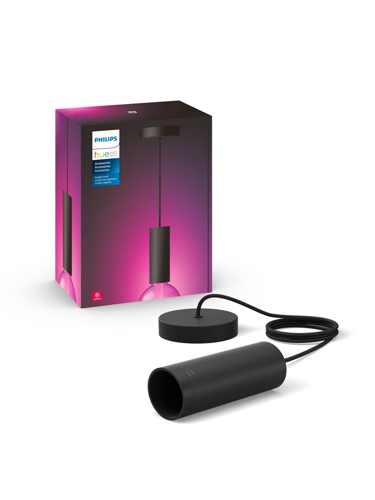 Philips Hue Lightguide Cord E27 Black - Smart Home - 929003152101