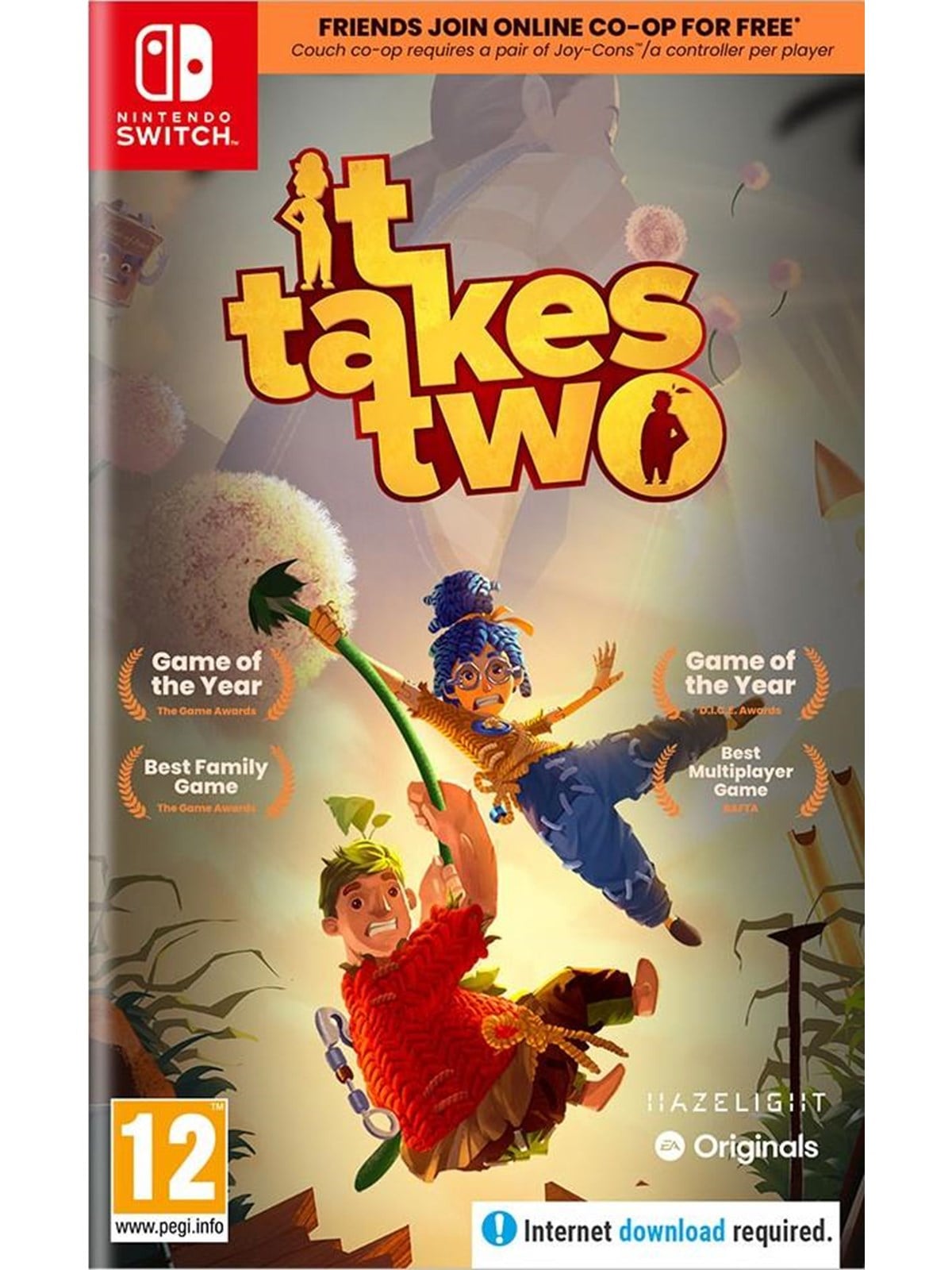 It Takes Two - Nintendo Switch - Action/abenteuer - Pegi 12 - Spiele - 5030939124947