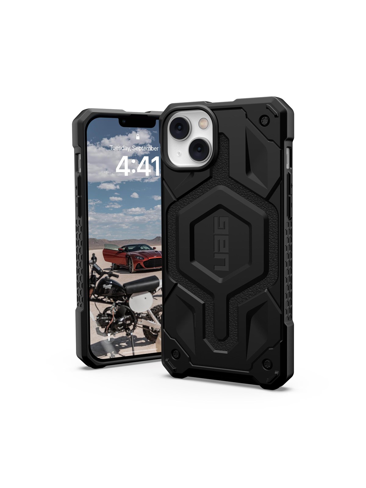 Uag Monarch Pro Magsafe - Black - Iphone 14 Plus - Handys Cover Cases - 114029114040