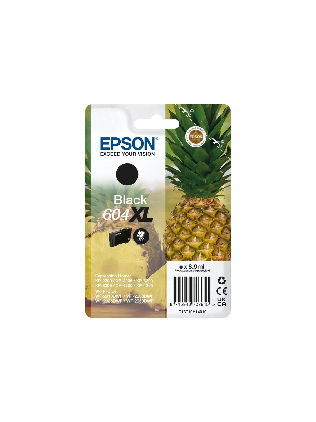 Epson 604xl Singlepack - XL - Black - Original - Ink Cartridge - Druckerzubehoer Tinte Toner - C13t10h14020