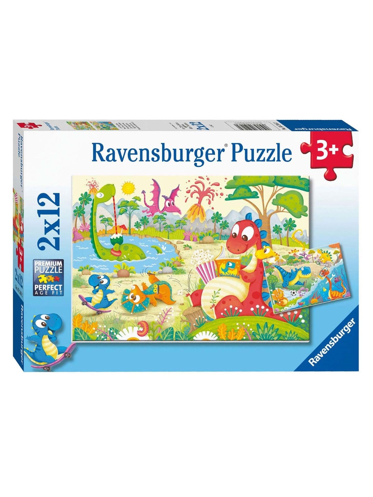 Ravensburger My Dino Friends 2x12pcs - Puzzle - 10105246