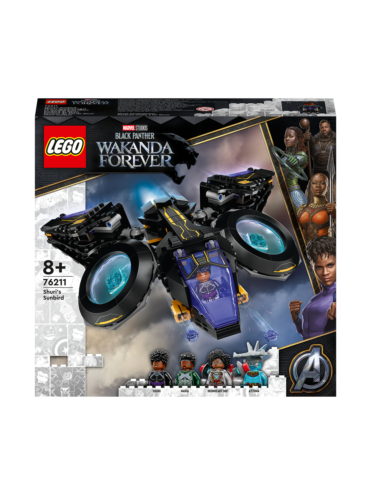Lego Super Heroes Marvel 76211 Shuris Sonnenvogel