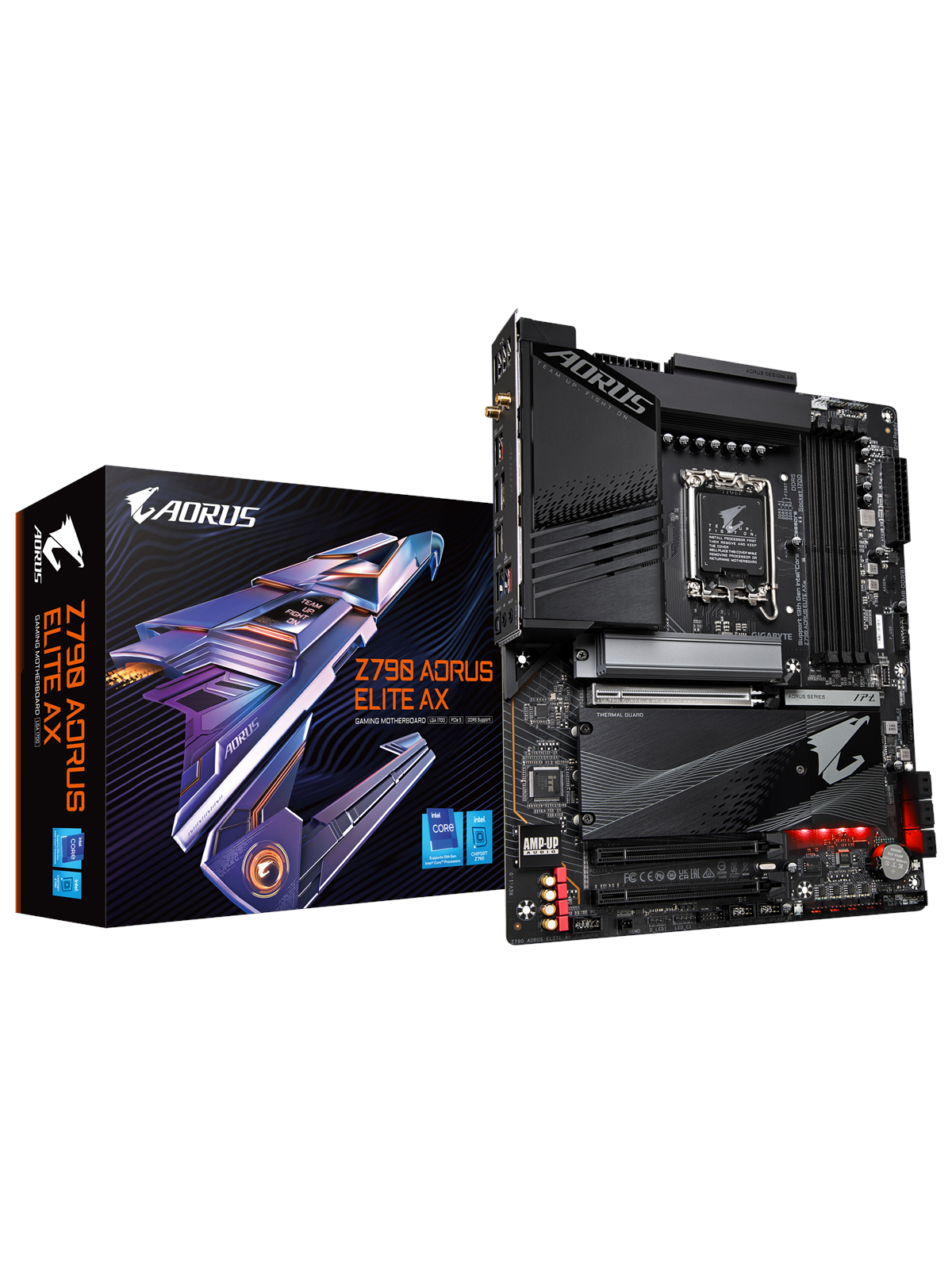 Gigabyte Z790 Aorus Elite AX Mainboard - Intel Z790 - Intel Lga1700 Socket - Ddr5 Ram - Atx
