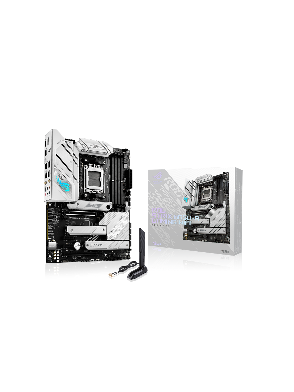 Asus Rog Strix B650-a Gaming Wifi Mainboard - Amd B650 - Amd Am5 Socket - Ddr5 Ram - Atx - 90mb1bp0-m0eay0
