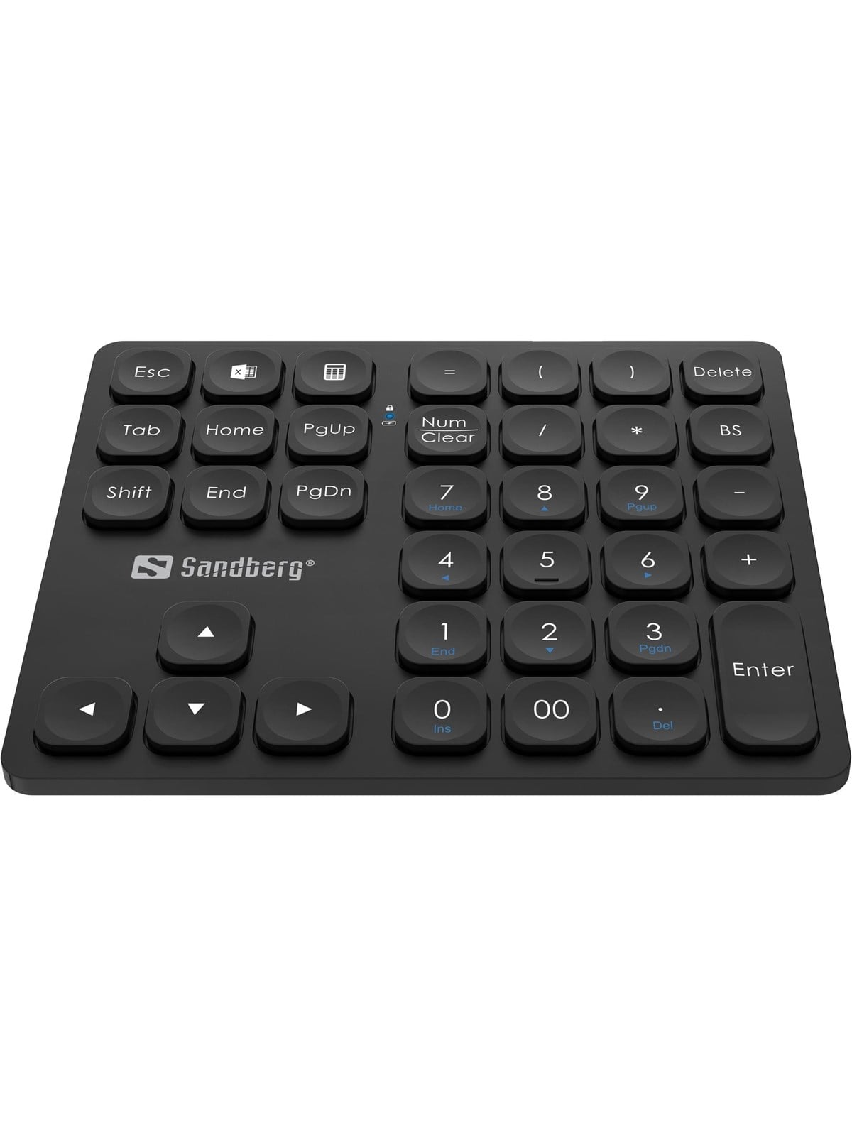 Sandberg Wireless Numeric Keypad Pro - Numpad - Schwarz - Tastaturen - 630-09