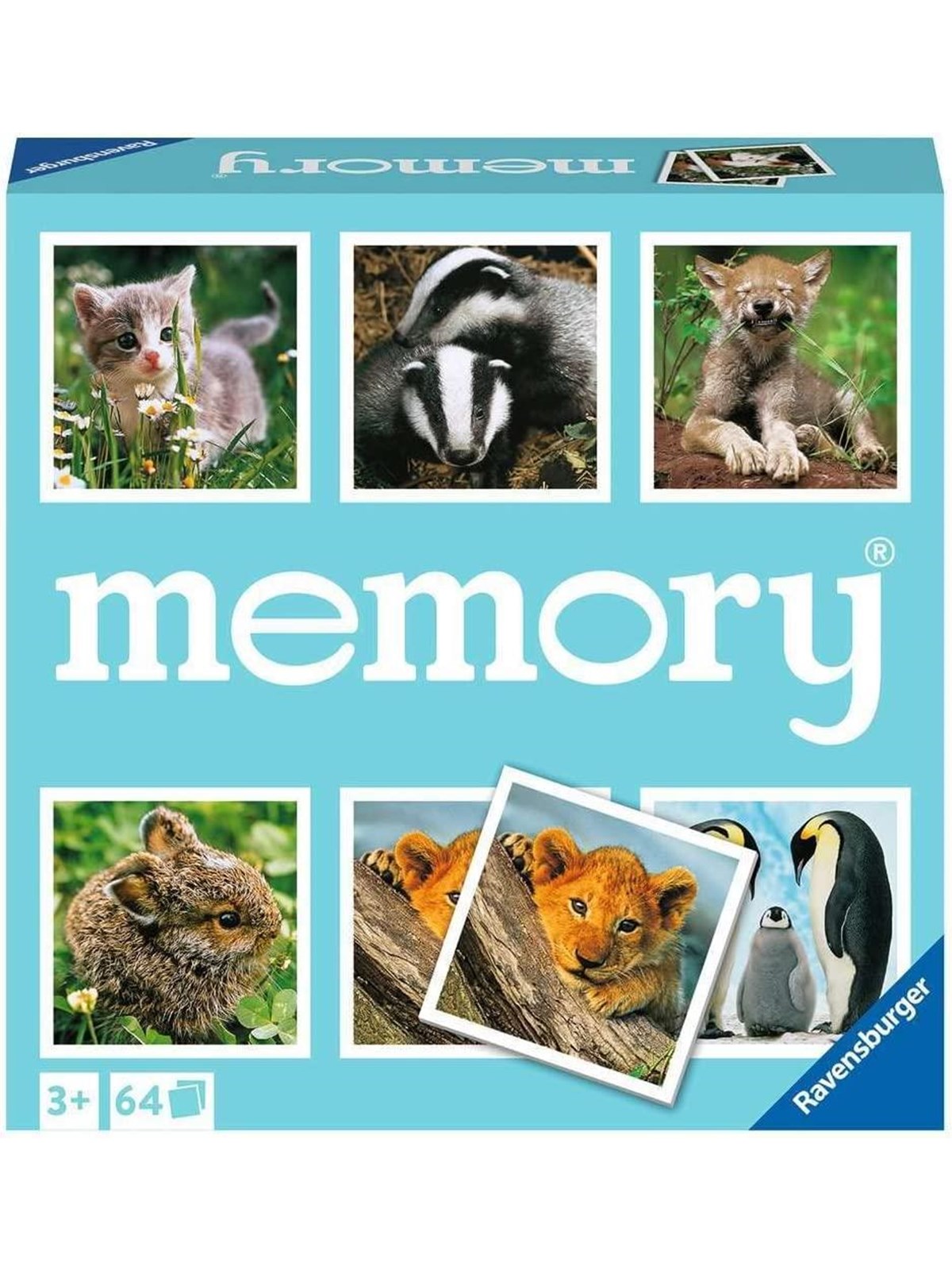 Ravensburger Animal Babies Large Memory - Brettspiele - 20879