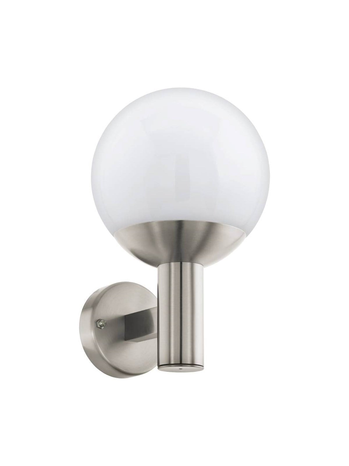 Eglo Nisia-z Outdoor Wall Lamp Stainless Steel/white - Smart Home - 900265