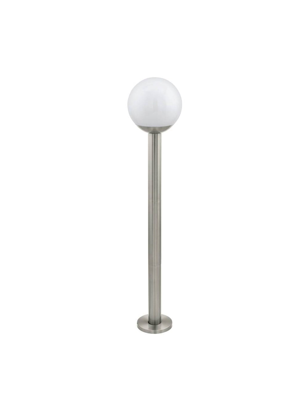 Eglo Nisia-z Garden Lamp Tall Stainless Steel/white - Smart Home - 900267