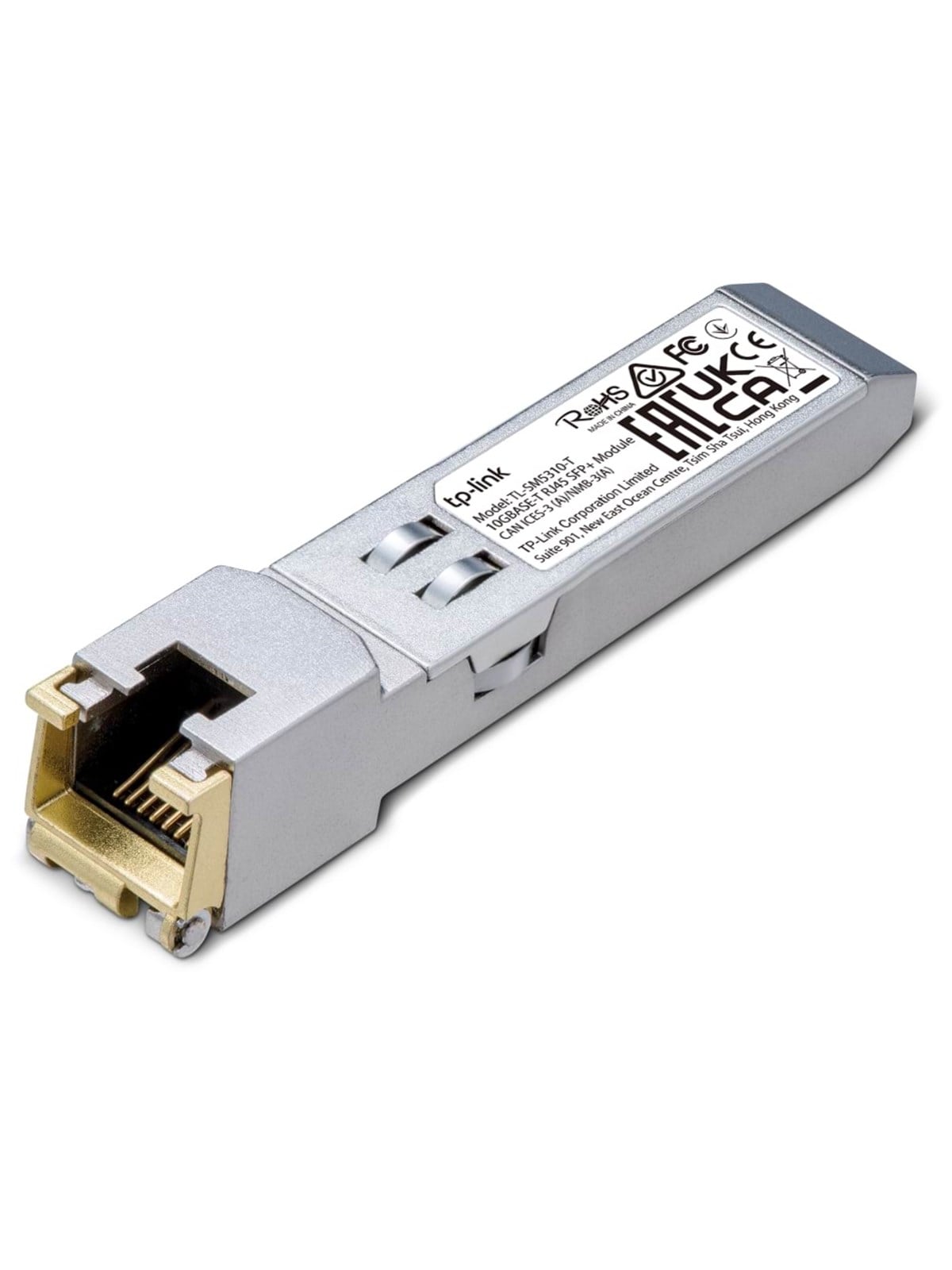 Tp-link Tl-sm5310-t 10g Base-t Rj45 Sfp+ Module - Repeater Transceiver