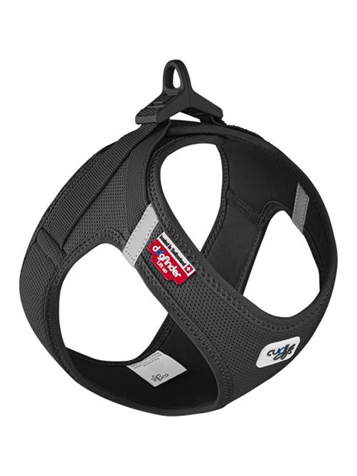 Curli Vest Harness Clasp Air-mesh - Black (Xxs) - Hunde - H82955