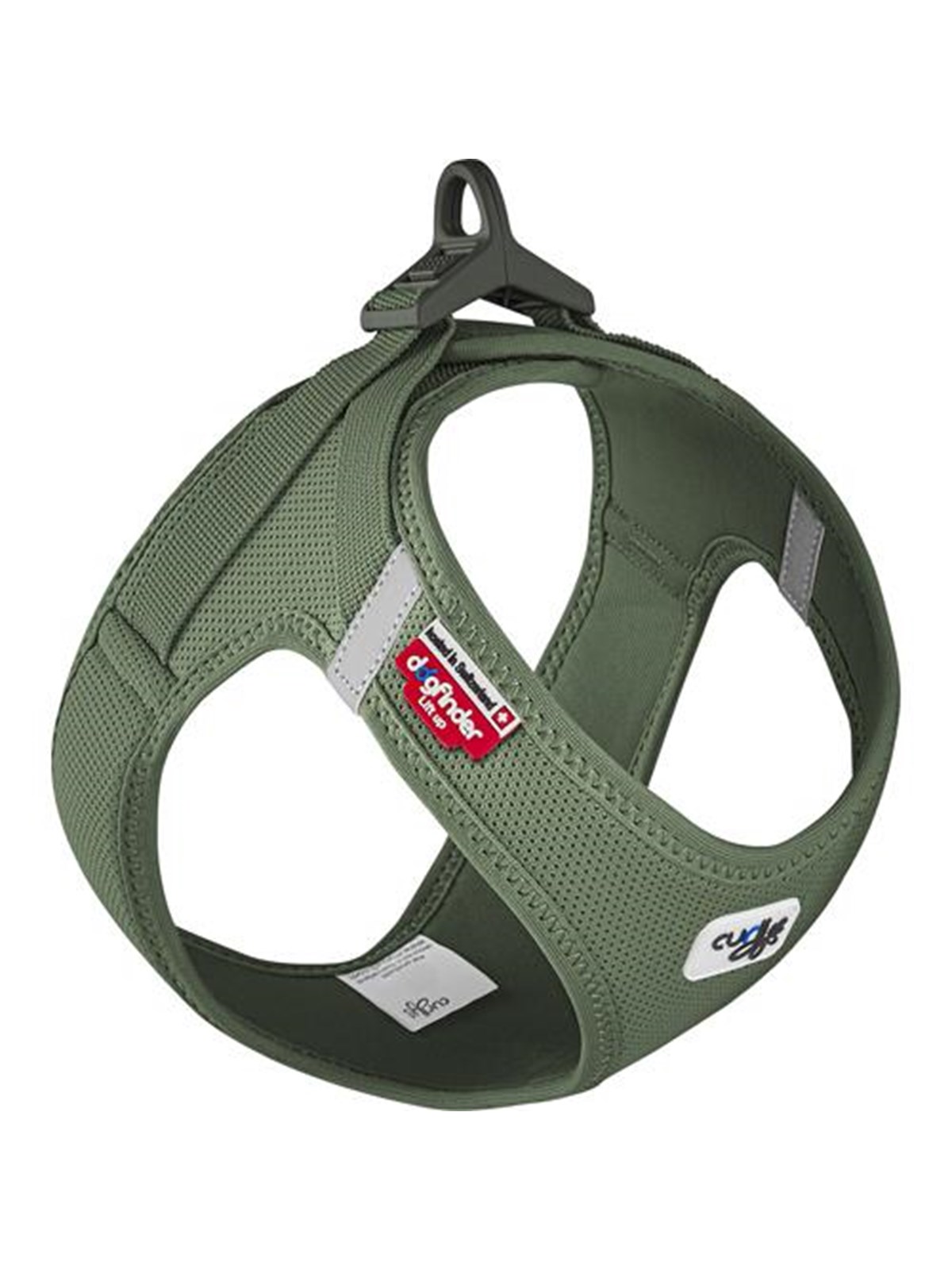 Curli Vest Harness Clasp Air-mesh - Moss (Xxs) - Hunde - H82976