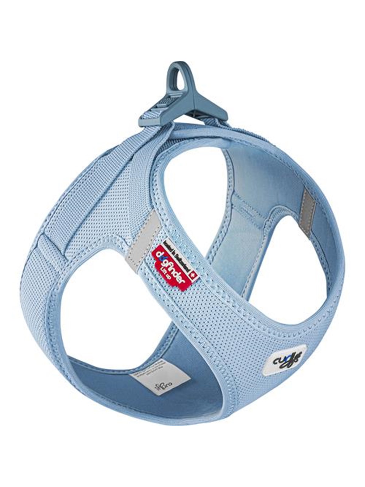 Curli Vest Harness Clasp Air-mesh - Skyblue (M) - Hunde - H82988