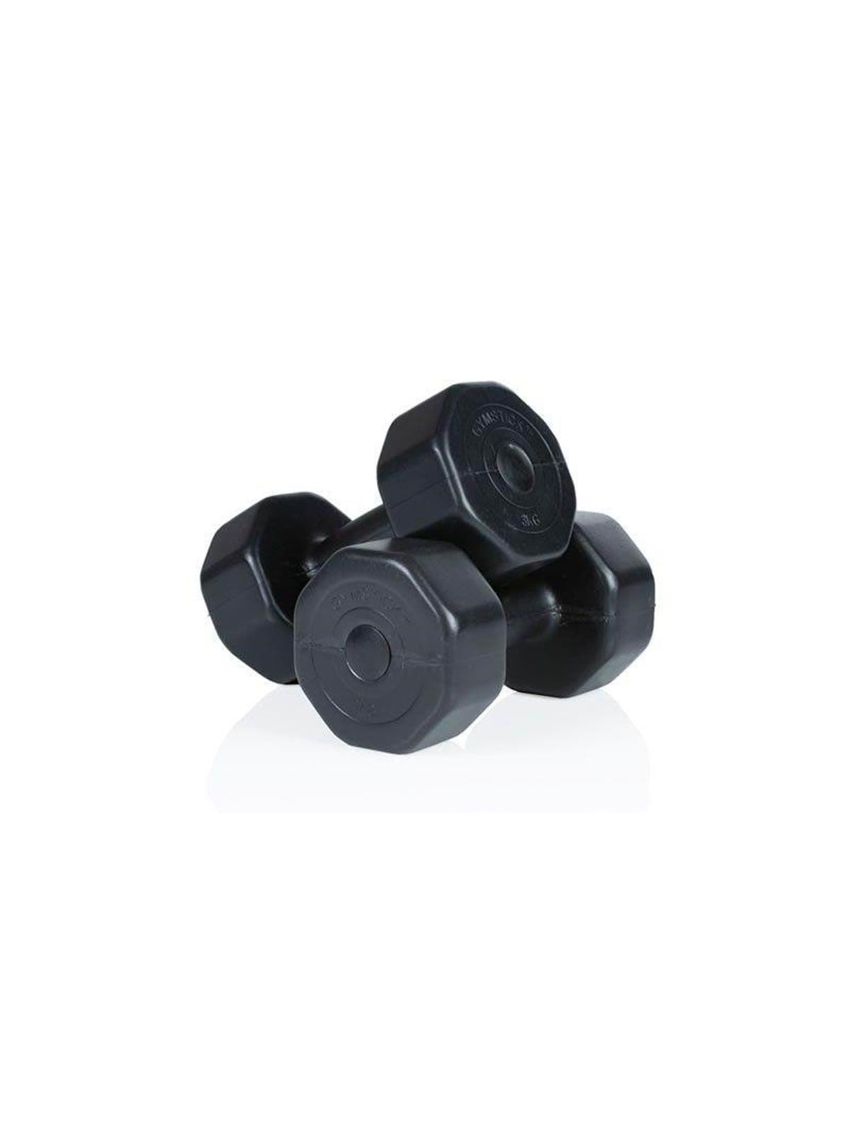Gymstick Vinyl Dumbbells 2 x 2kg - Sport Fitness - 61121-2