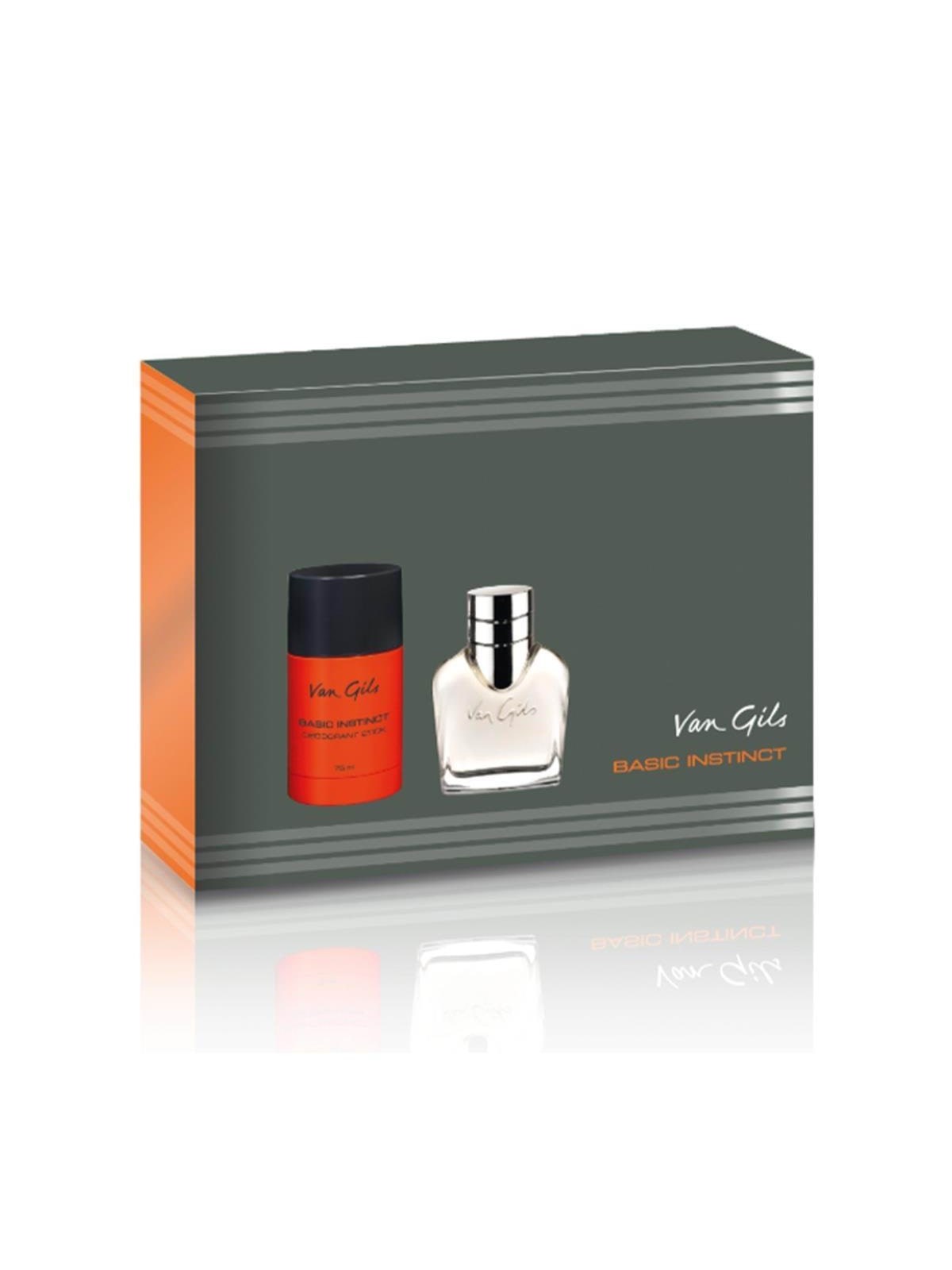 Van Gils Basic Instinct Eau de Toilette 40 Ml/deodorant Stick 75 ml - Geschenkbox - 12300330020