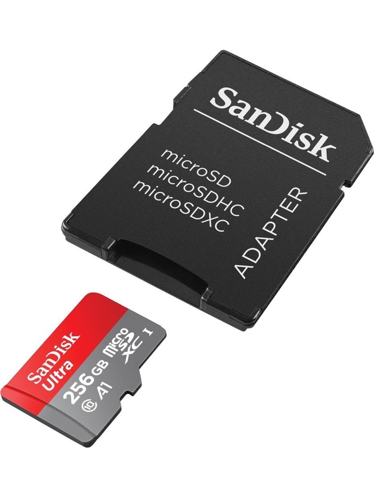 Sandisk Ultra Microsd/sd - 150mb/s - 256gb - Speicherkarten - Sdsquac-256g-gn6ma