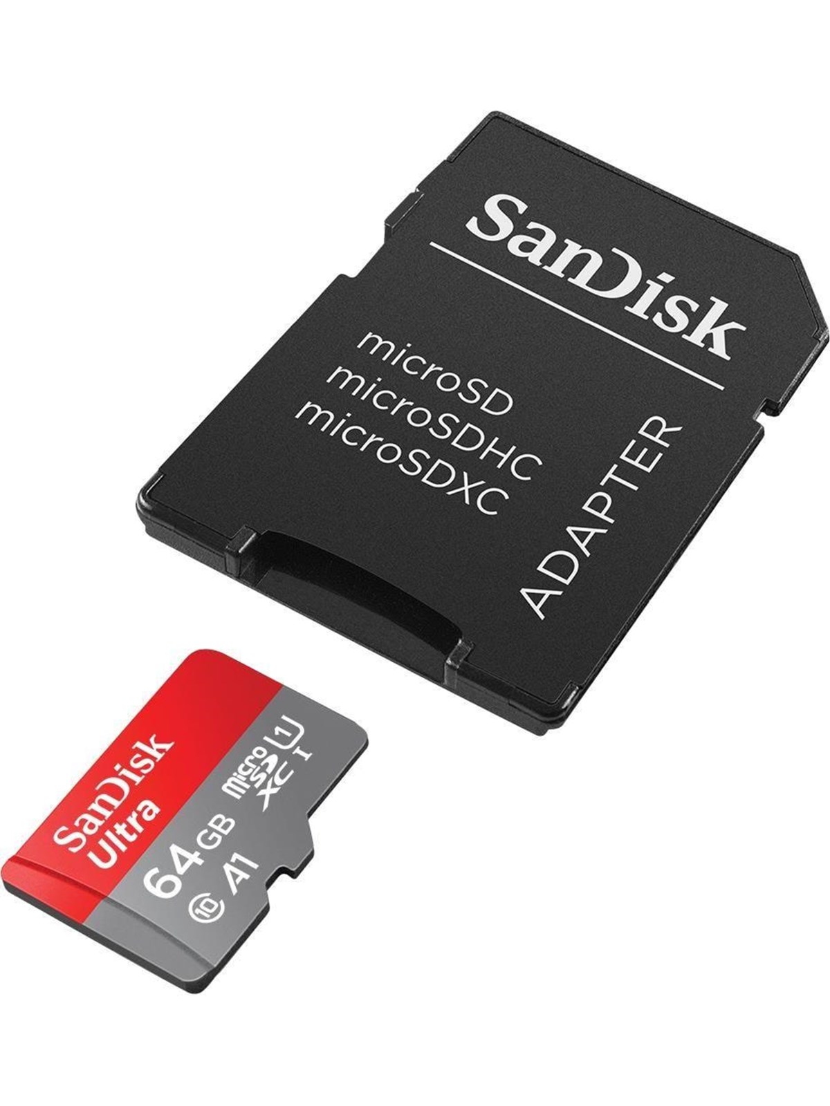 Sandisk Ultra Microsd/sd - 140mb/s - 64gb - Speicherkarten - Sdsquab-064g-gn6ma