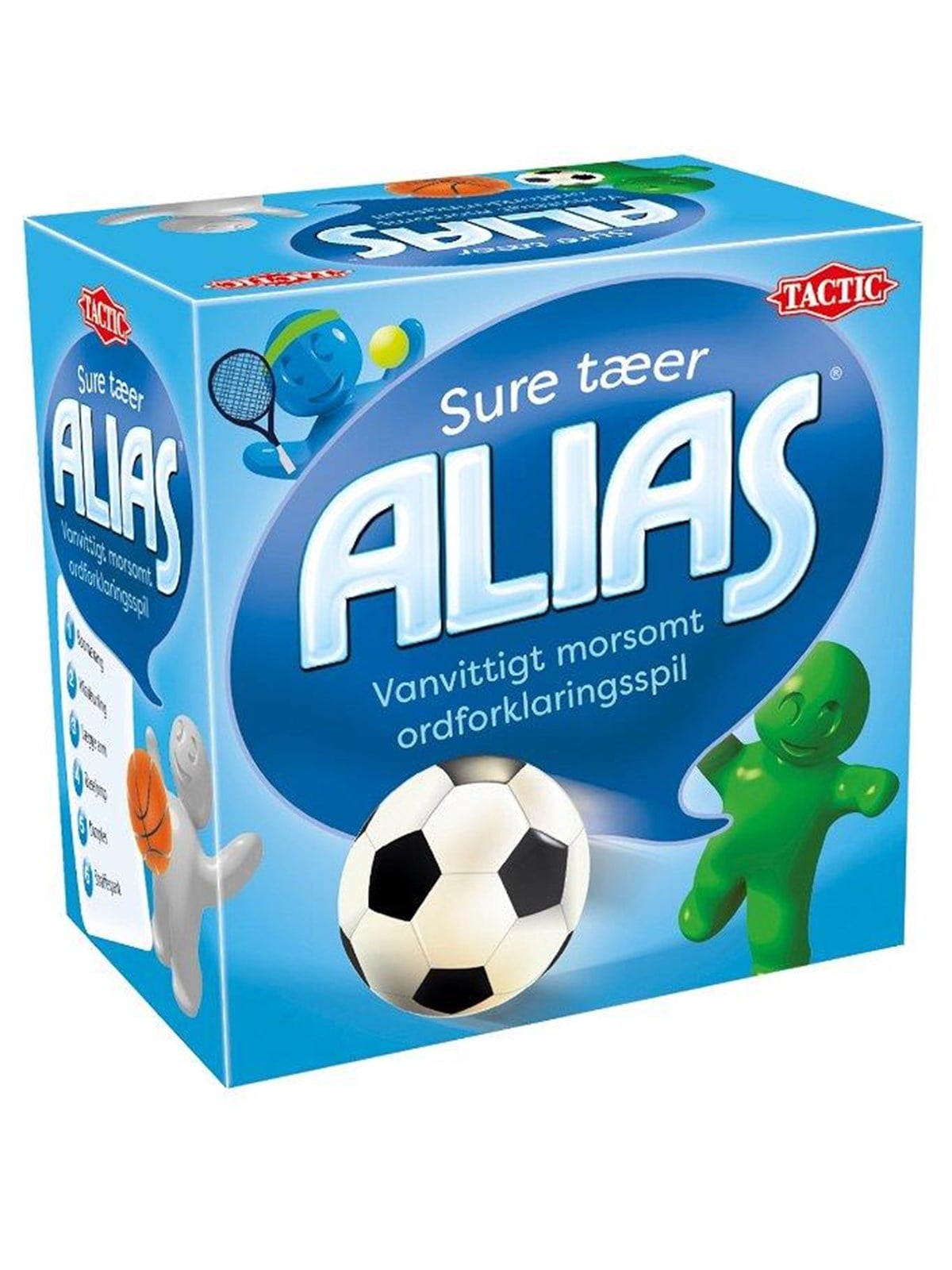 Tactic Snack Play Alias: Sweaty Socks (DK) - Brettspiele - 55807