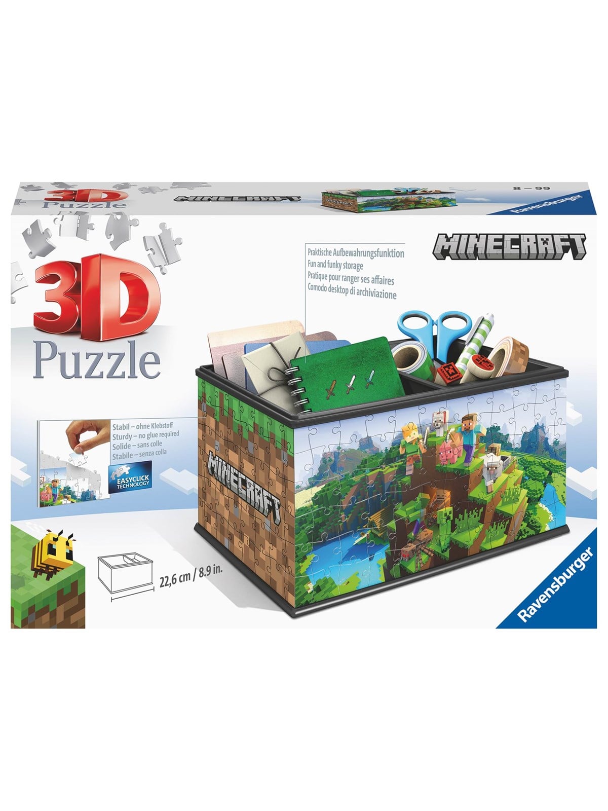 Ravensburger Aufbewahrungsbox Minecraft 3D Puzzle - 10311286