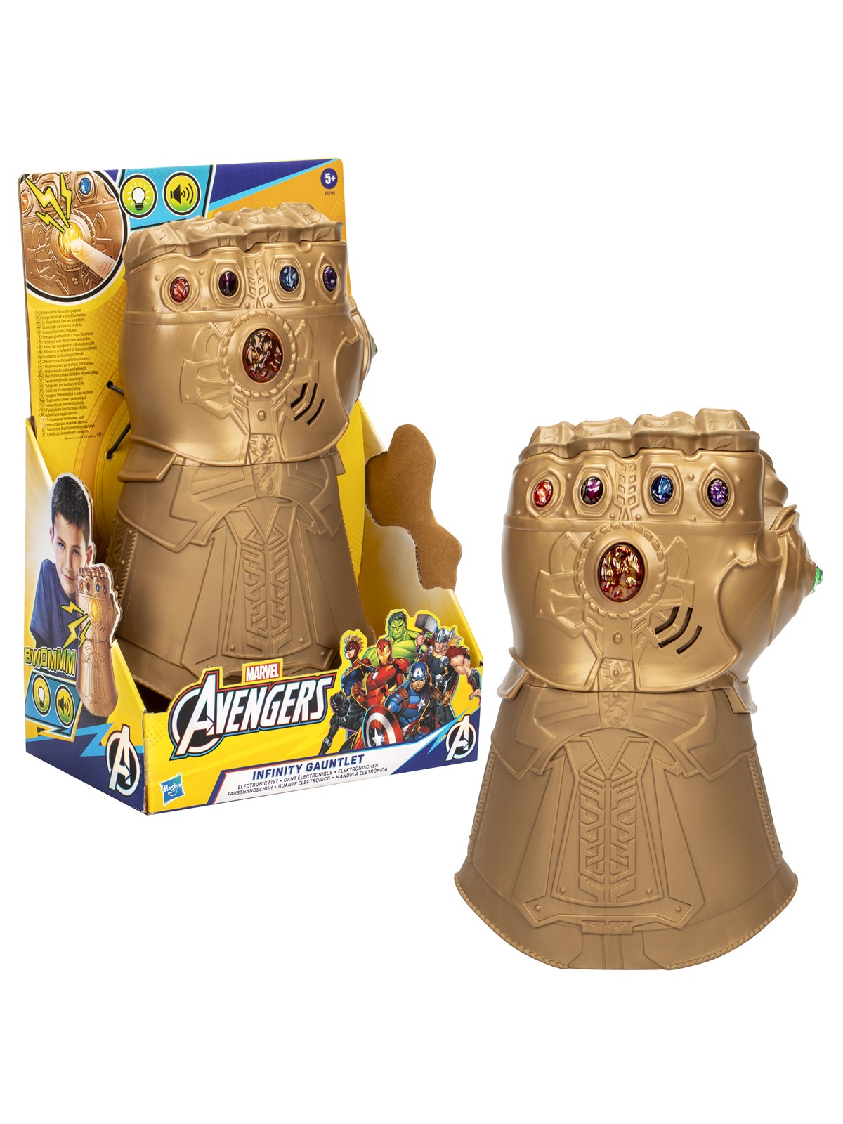 Marvel Avengers - Infinity Gauntlet Electronic Fist - Spielzeugwaffen - E1799eu6