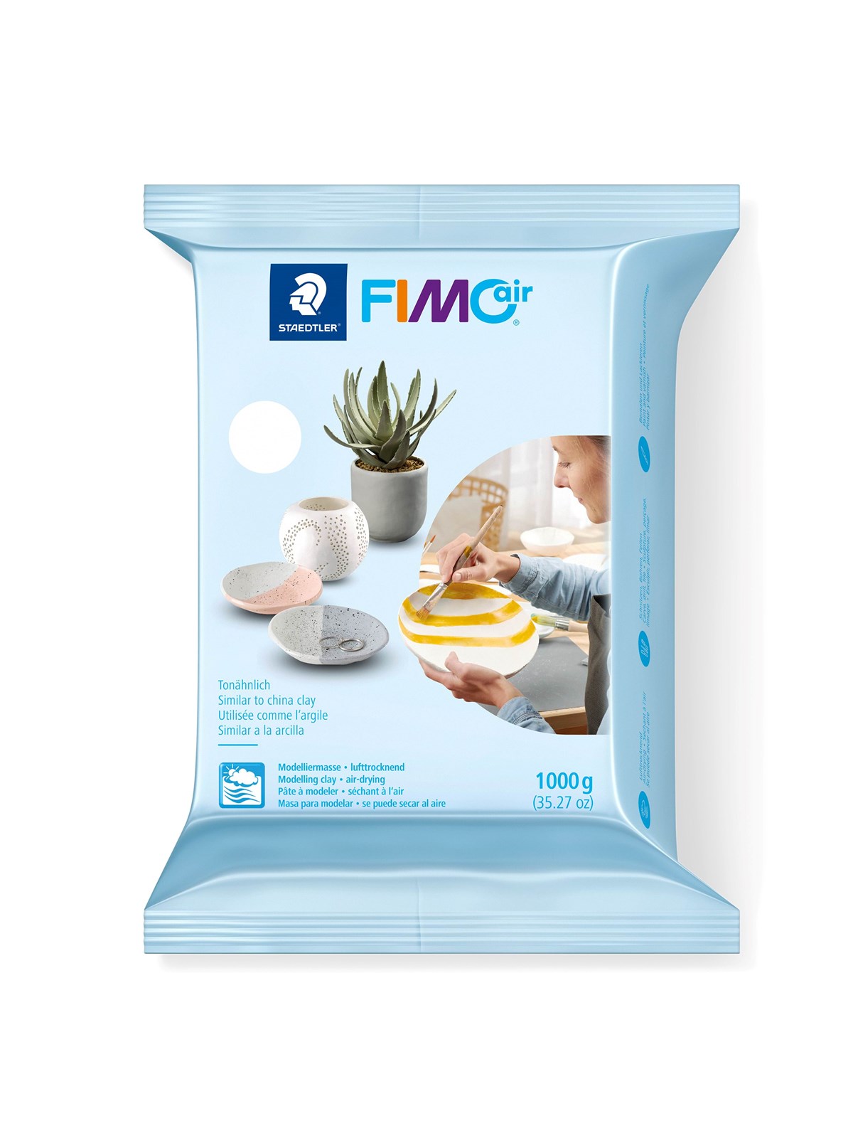 Staedtler Fimoair White 1000g - Konferenz Und Praesentation - 8101-0