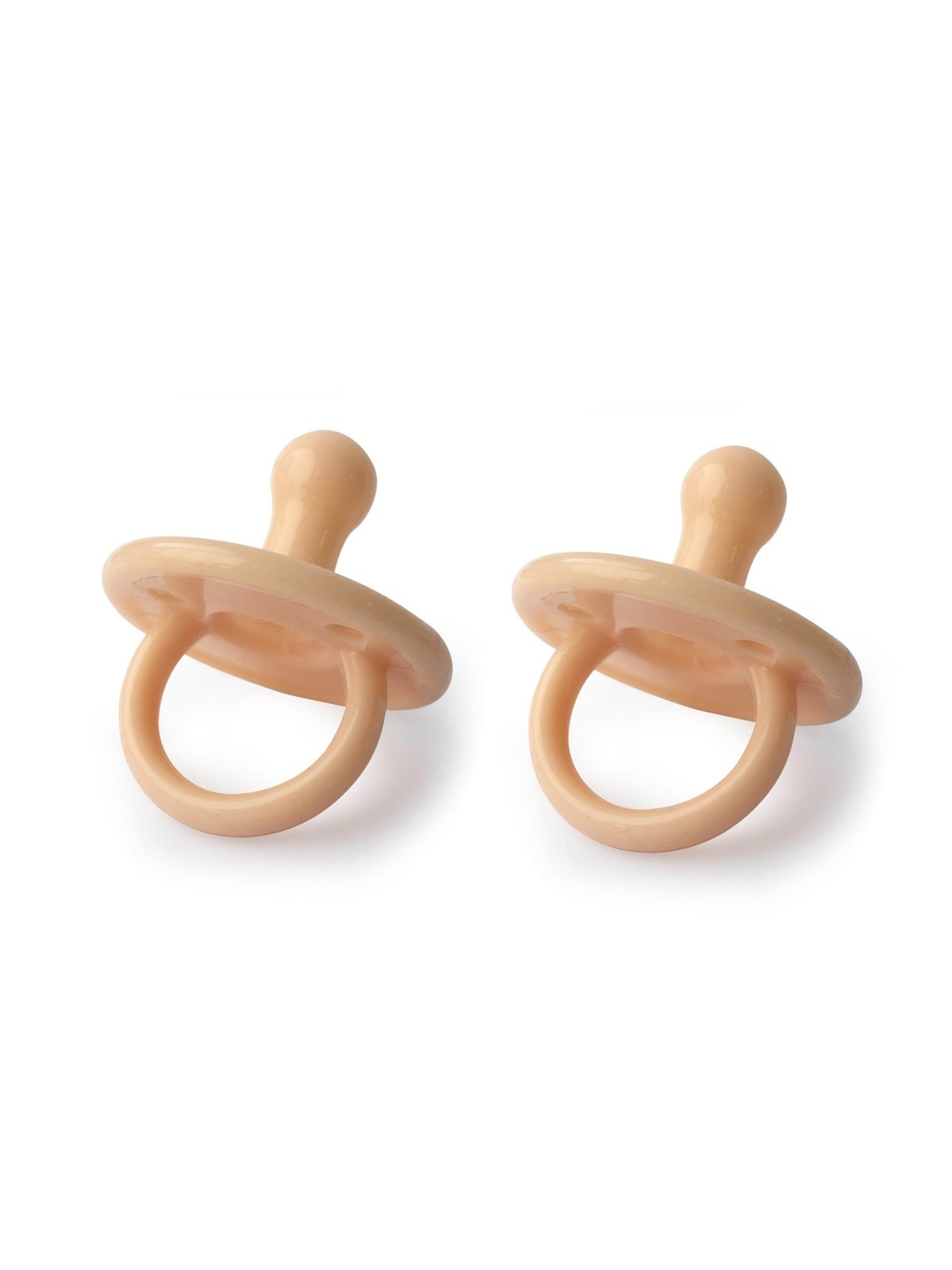 Filibabba Silicone Pacifier 2-pack - Peach - Babypflege - Fi-01668
