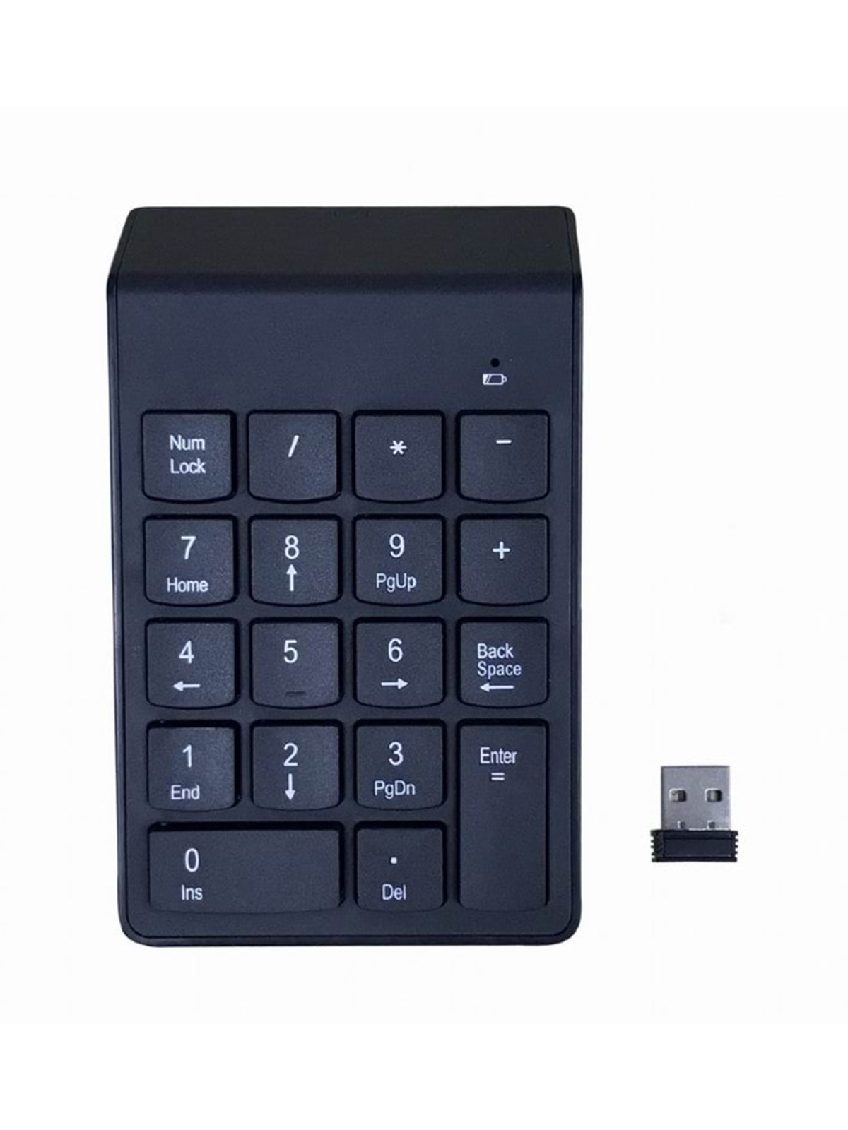 Gembird Numeric Keypad - Wireless - Numpad - Schwarz - Tastaturen - Kpd-w-02