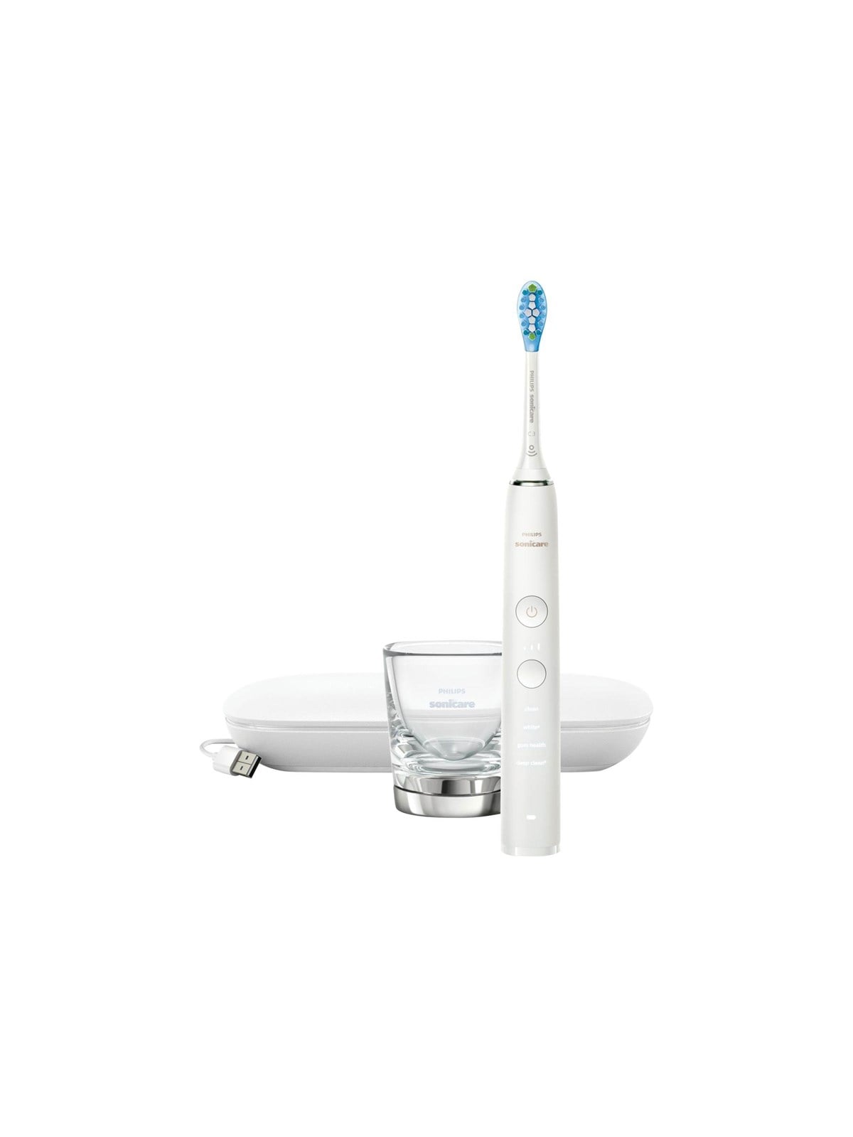 Philips Elektrische Zahnbürste Sonicare Diamondclean 9000 Hx9911/27 - White - Elektrische Zahnbuersten